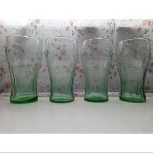 Set of 4 Coca Cola Glasses
